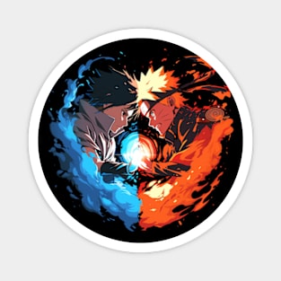 sasuke and naruto Magnet